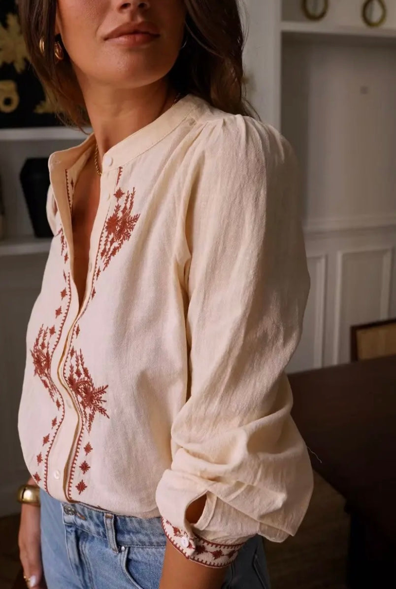 Millie Embroidered Blouse