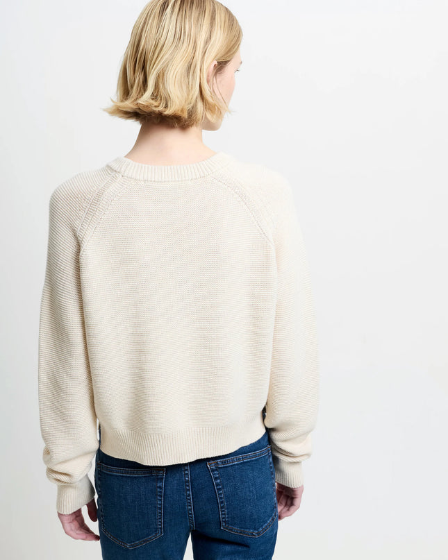 Lilly Mozart Crew Neck Jumper - Oatmeal Melange