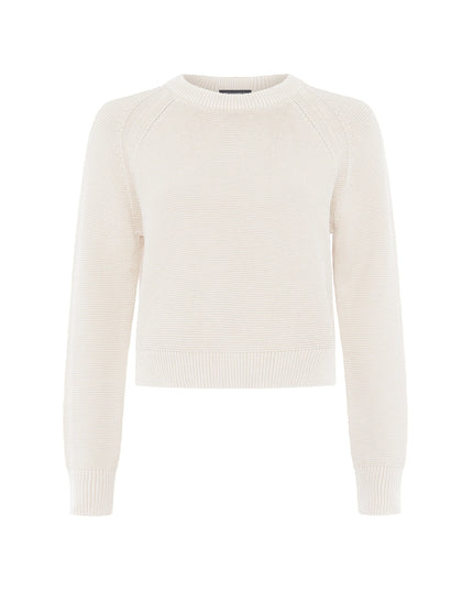Lilly Mozart Crew Neck Jumper - Oatmeal Melange