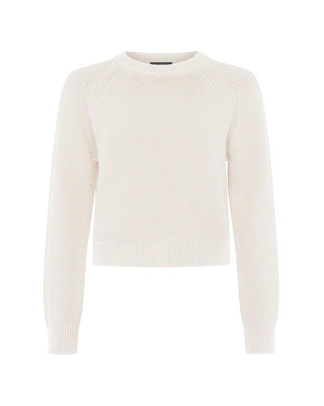Lilly Mozart Crew Neck Jumper - Oatmeal Melange