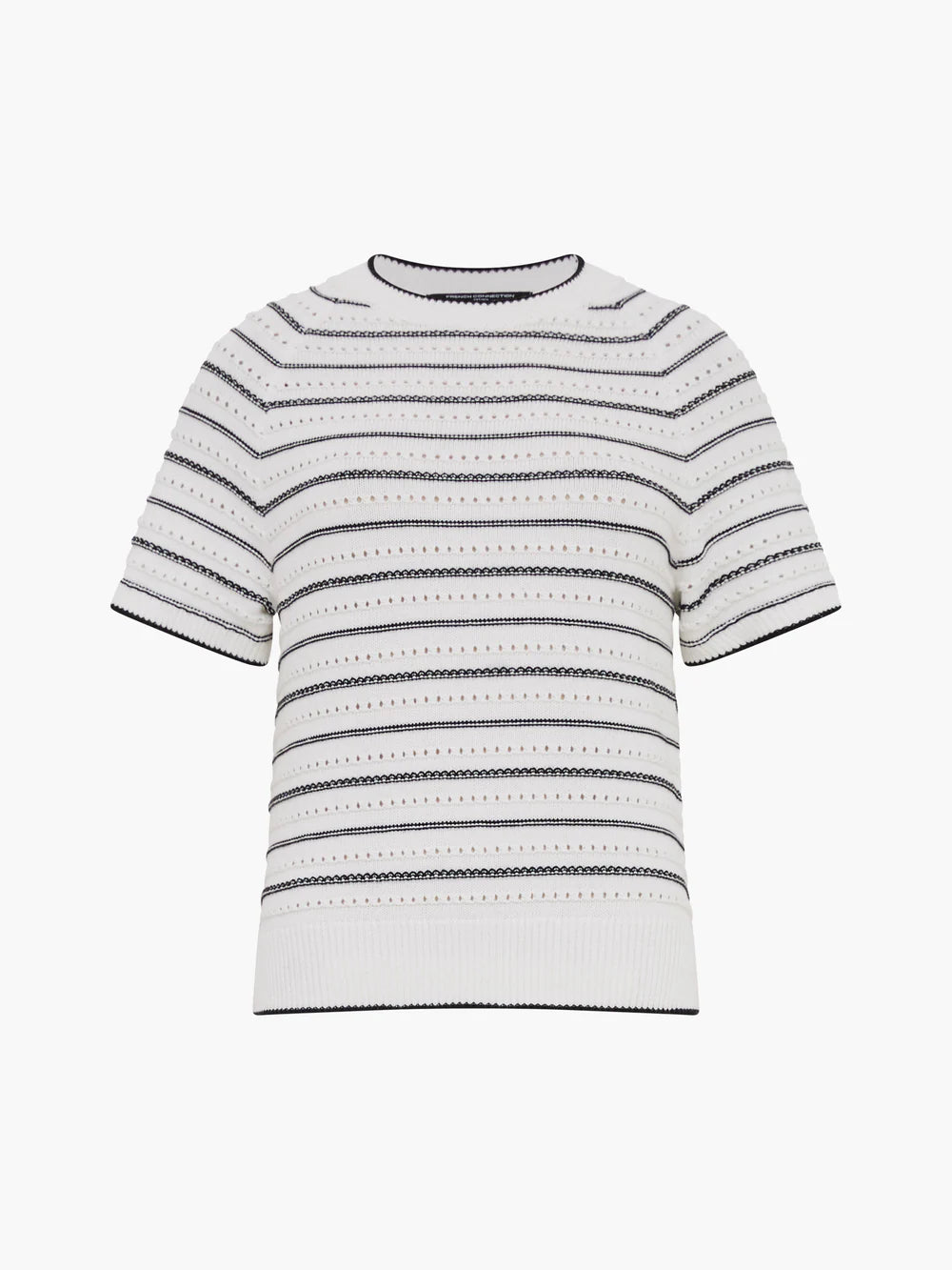 Oskie Short Sleeve Jumper - Winter White