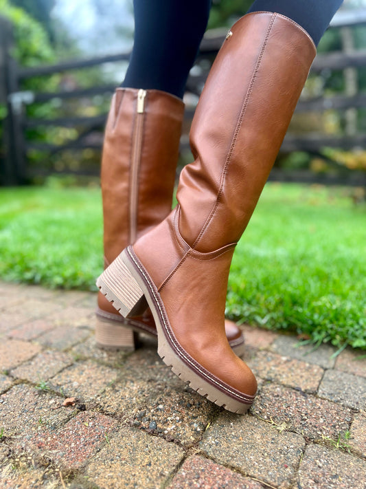 XTI - 143367 PU Boot - Camel