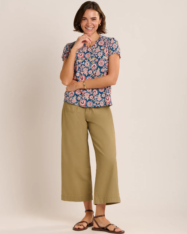 Sheridan Blouse - Navy Multi