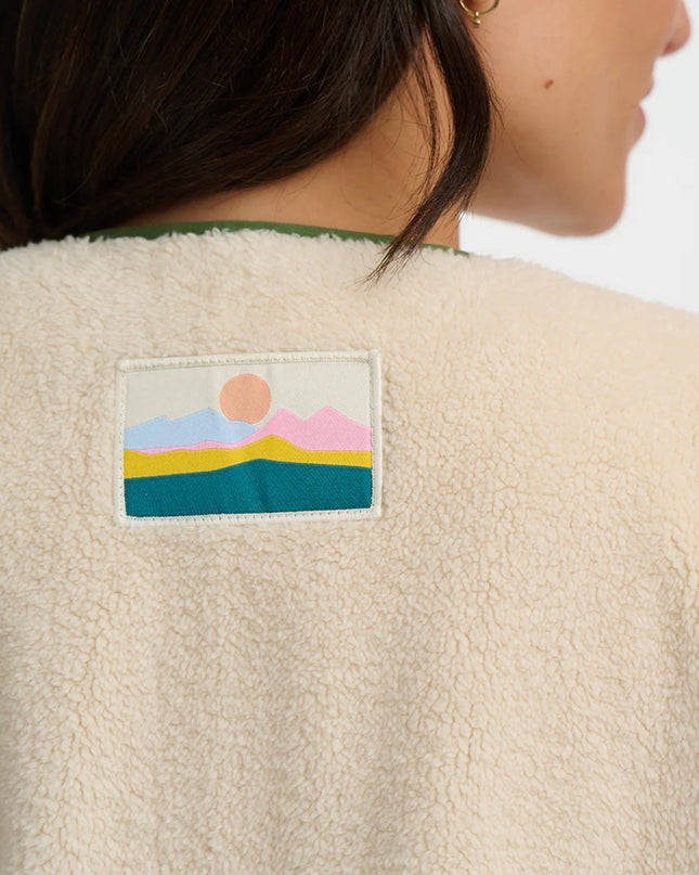 Sophie Fleece Gilet - Oatmeal