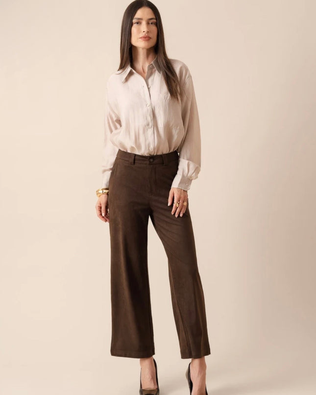 Alba Suede Trousers