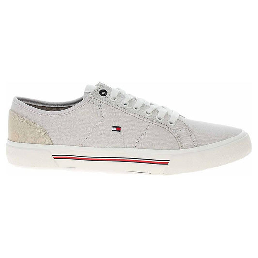 TOMMY HILFIGER SIGNATURE DETAILING CANVAS TRAINERS