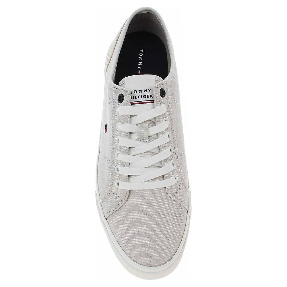 TOMMY HILFIGER SIGNATURE DETAILING CANVAS TRAINERS