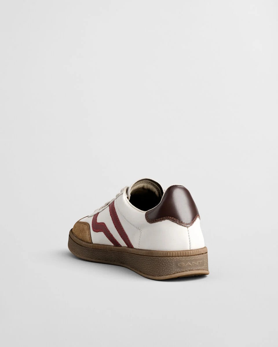 GANT Cuzima Leather Sneakers - Soft Oat