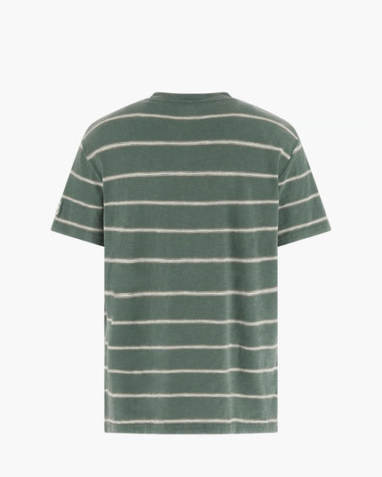 Guess Striped Cotton T-Shirt - Green