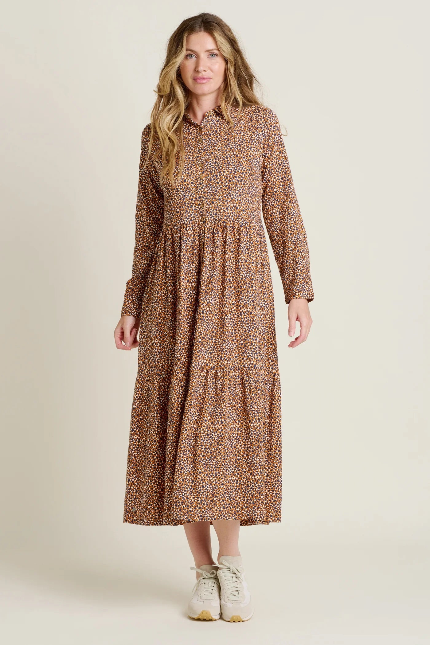 Brakeburn - Painted Spot Maxi Dress