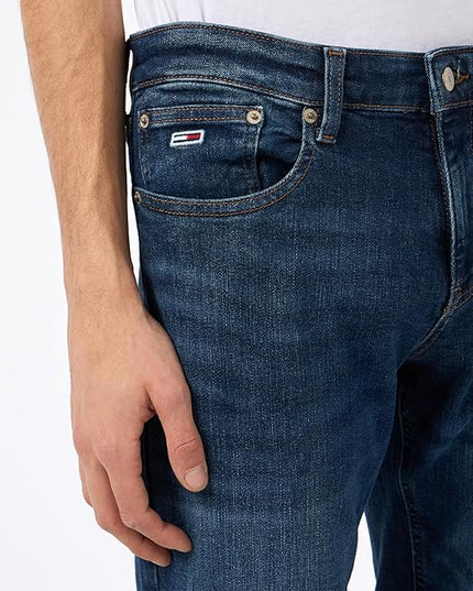 Tommy Jeans Scanton Slim - Denim  Blue Black
