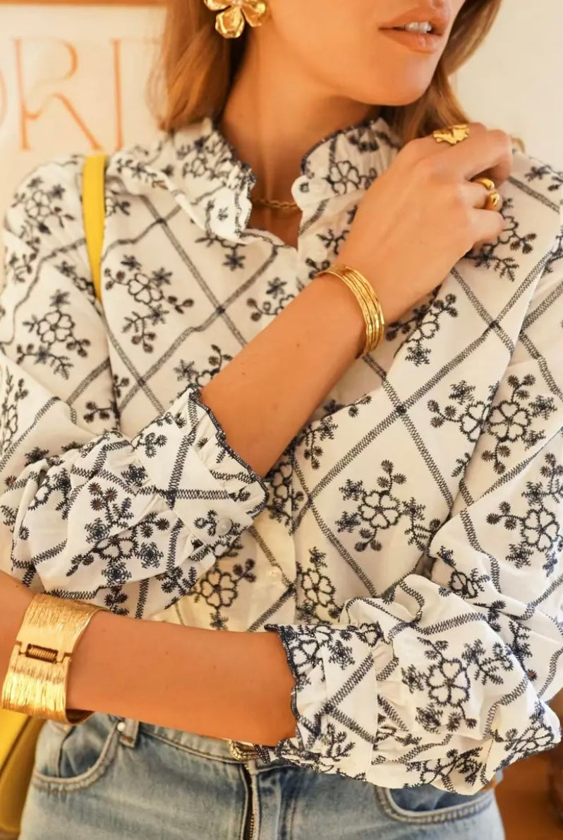 Annalise Embroidered Blouse