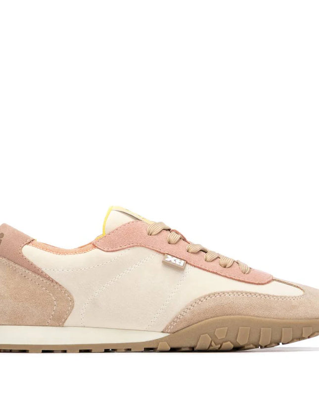 XTI 145213 Low Retro Sneaker - Peach Sorbet