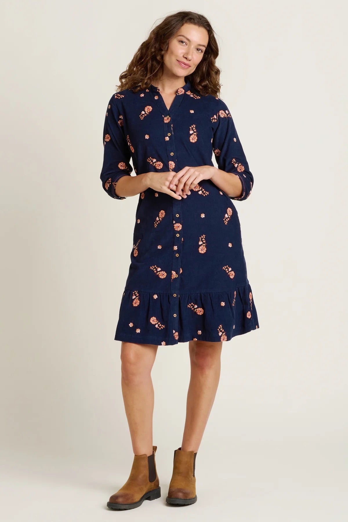 Maeve Knee Length Shirt Dress