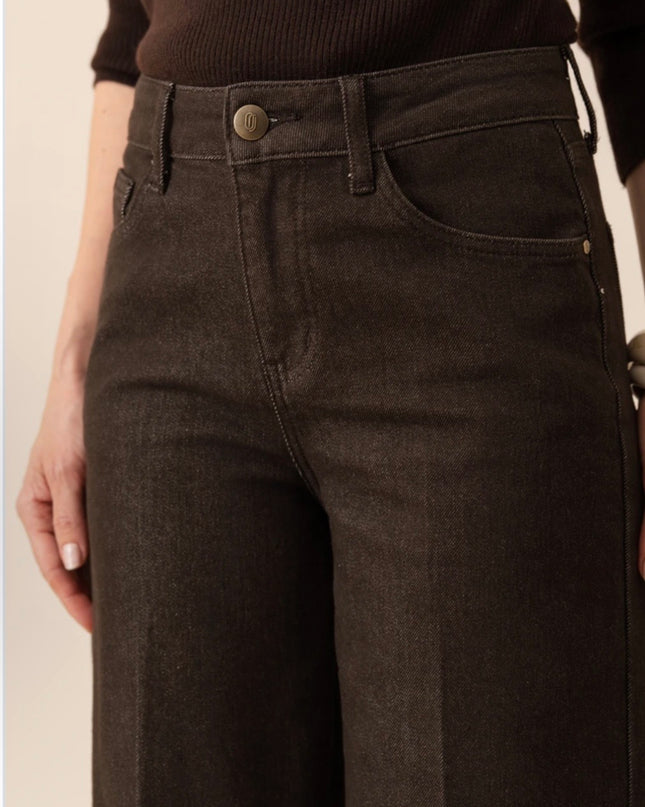 Vienna Wide Leg Jeans - Night Sky