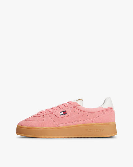The Greenwich Suede Chunky Trainers - Enchanted Pink