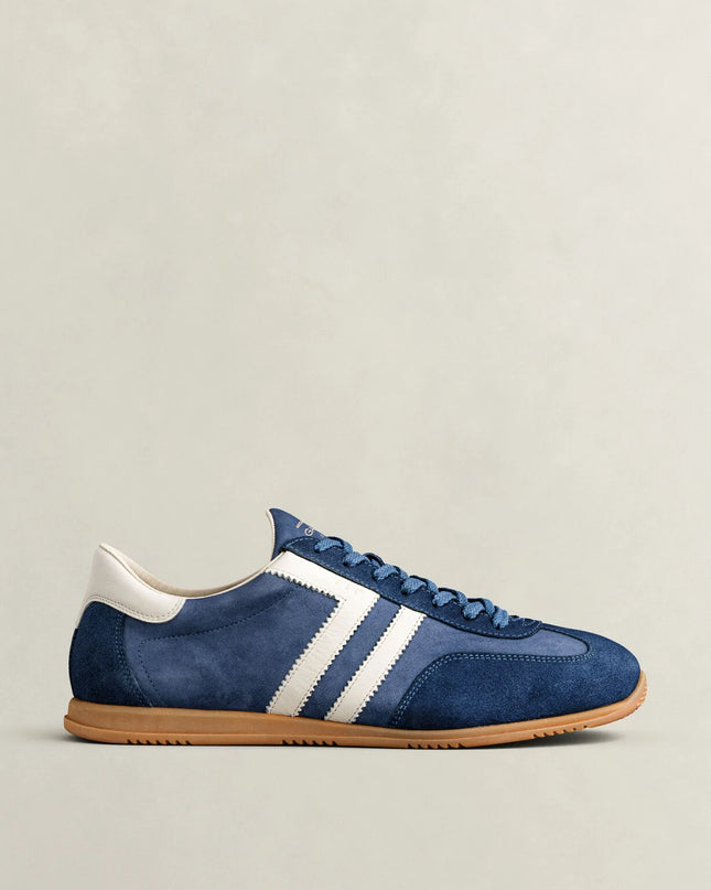 Spearclub Suede Leather Sneakers - Faded Denim