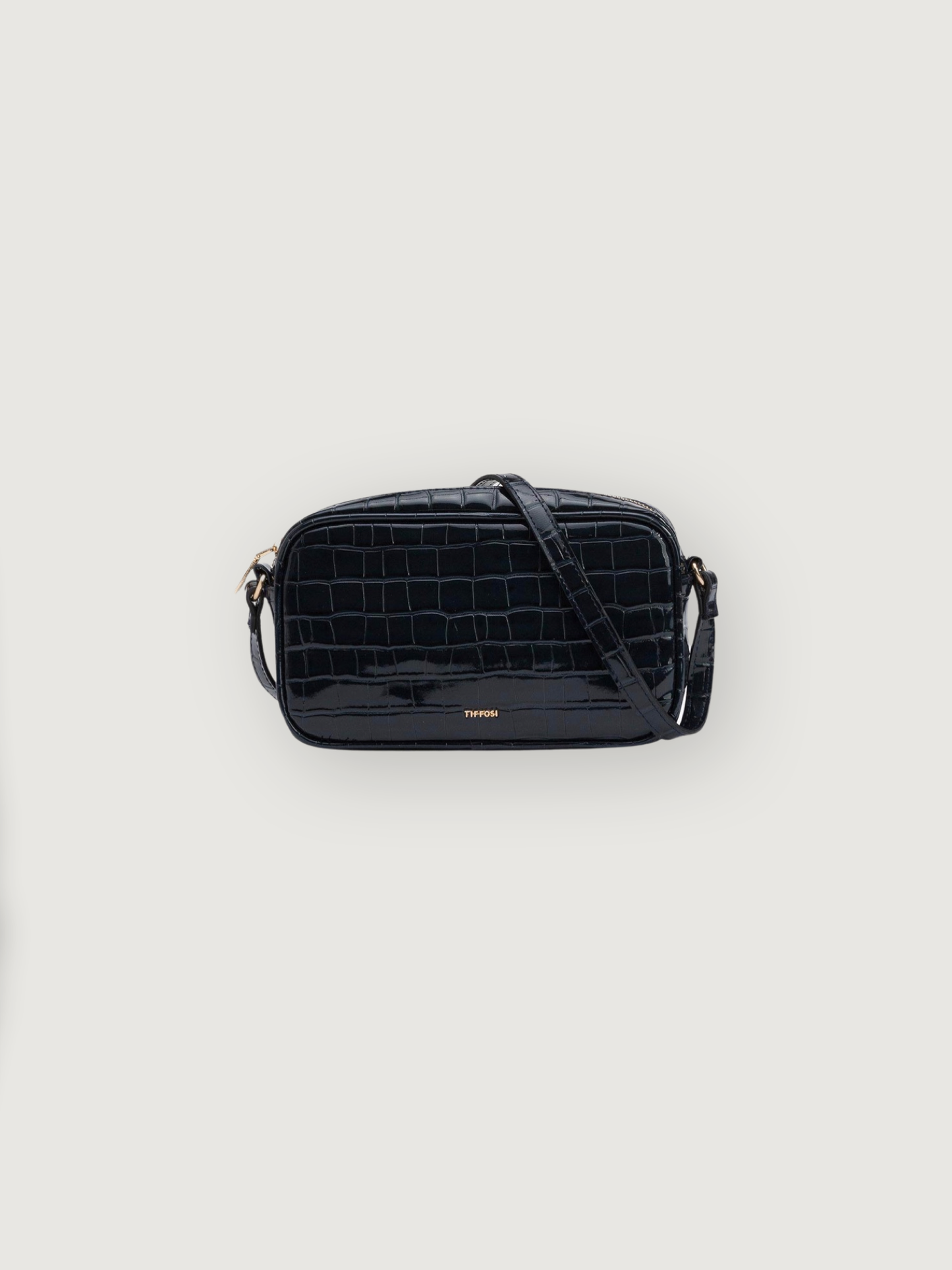 Tiffosi ' Caita' Faux Croc Bag - Dark Navy