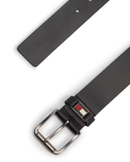 Grain Leather 4.0 Roller Belt - Black