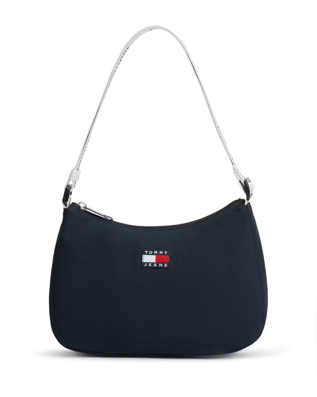 Essential Repeat Logo Shoulder Bag - Dark Night Navy