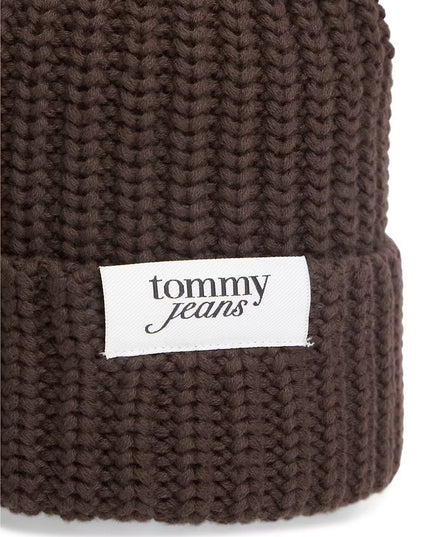 Script Beanie - Truffle Brown