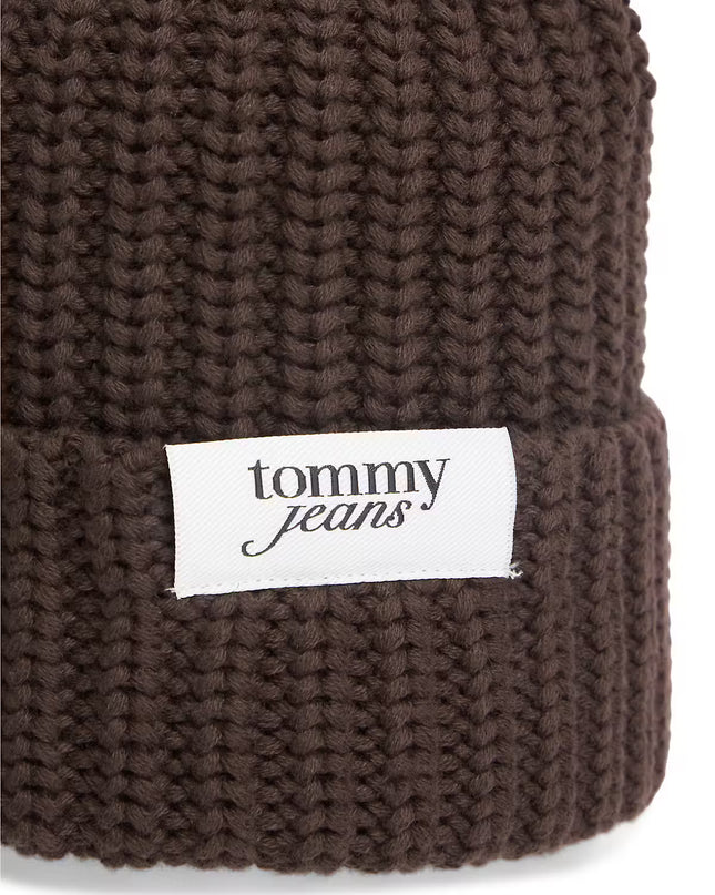 Script Beanie - Truffle Brown