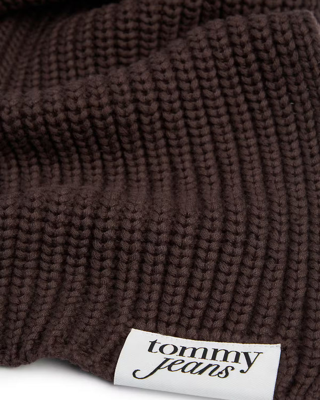 Script Scarf - Truffle Brown