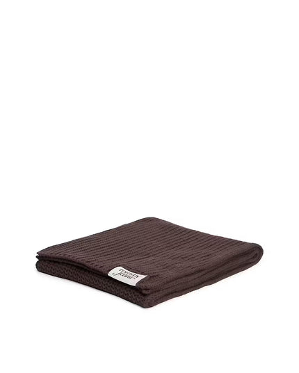 Script Scarf - Truffle Brown