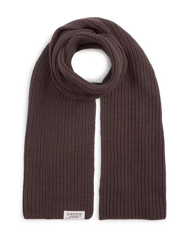 Script Scarf - Truffle Brown