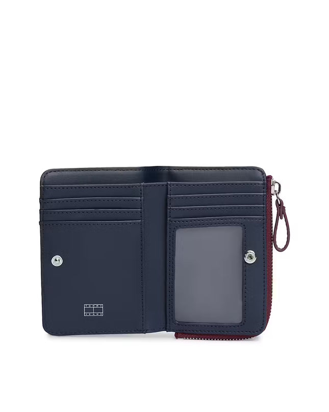 Bold Script Bifold Purse - Rosewood Brown