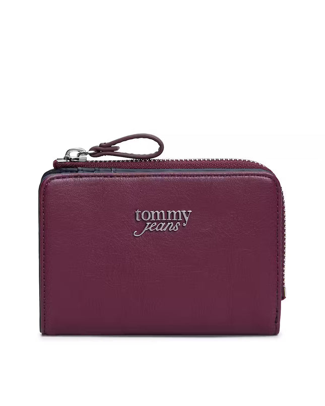 Bold Script Bifold Purse - Rosewood Brown
