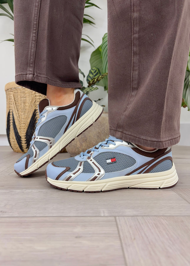Tommy Jeans Modern Runner - Bayshore Blue/Silver