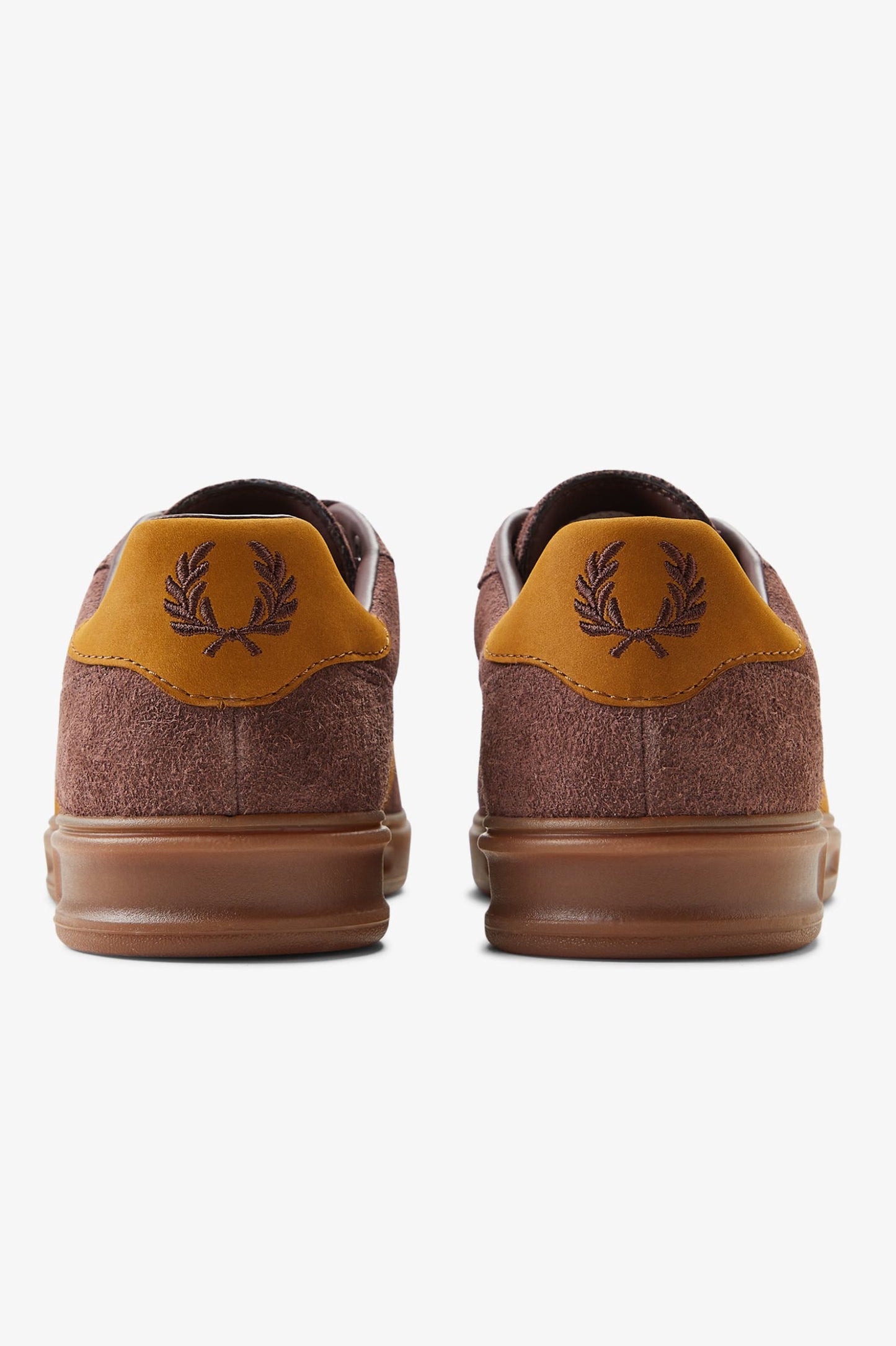 Fred Perry Suede Trainer - Carrington Brick