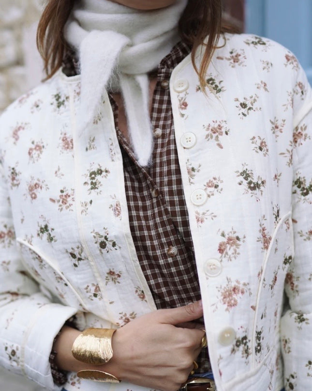 Esmée Floral Quilted Jacket