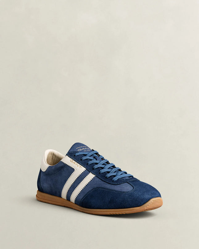Spearclub Suede Leather Sneakers - Faded Denim
