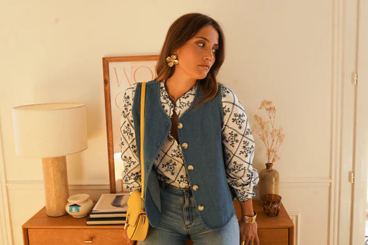 Juliette Denim Gilet