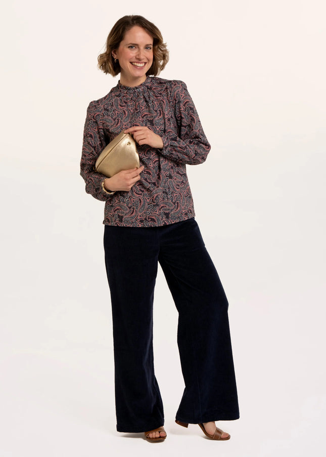Fayola Blouse - Blue