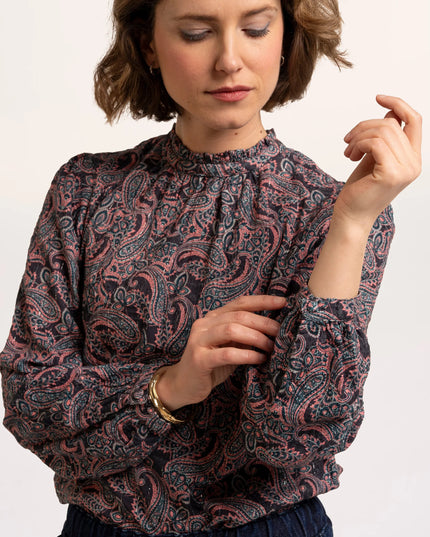 Fayola Blouse - Blue