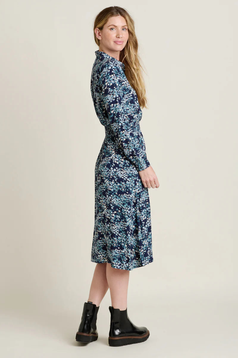 Brakeburn Jasmine Midi Shirt Dress