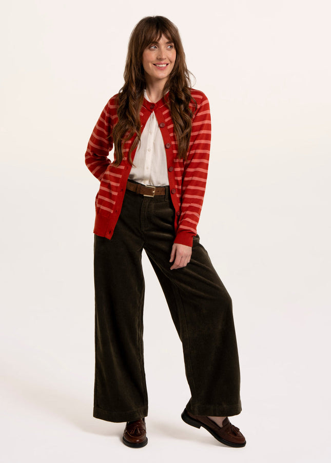 Elin Knitted Stripe Cardigan