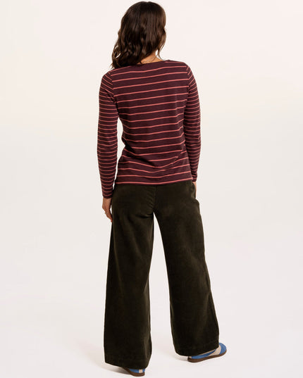 Branksome Thick And Thin Stripe Long Sleeve T-Shirt