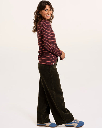 Branksome Thick And Thin Stripe Long Sleeve T-Shirt