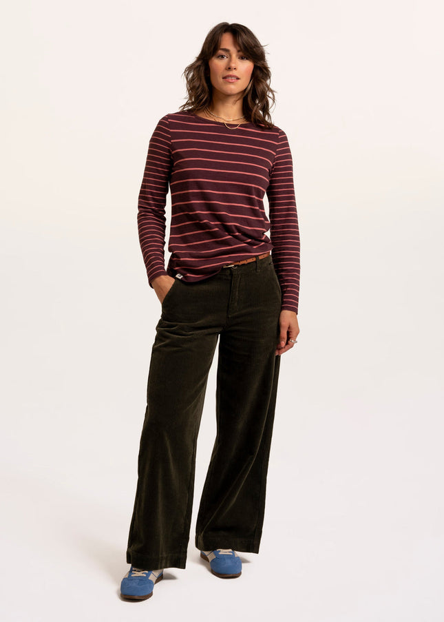 Branksome Thick And Thin Stripe Long Sleeve T-Shirt