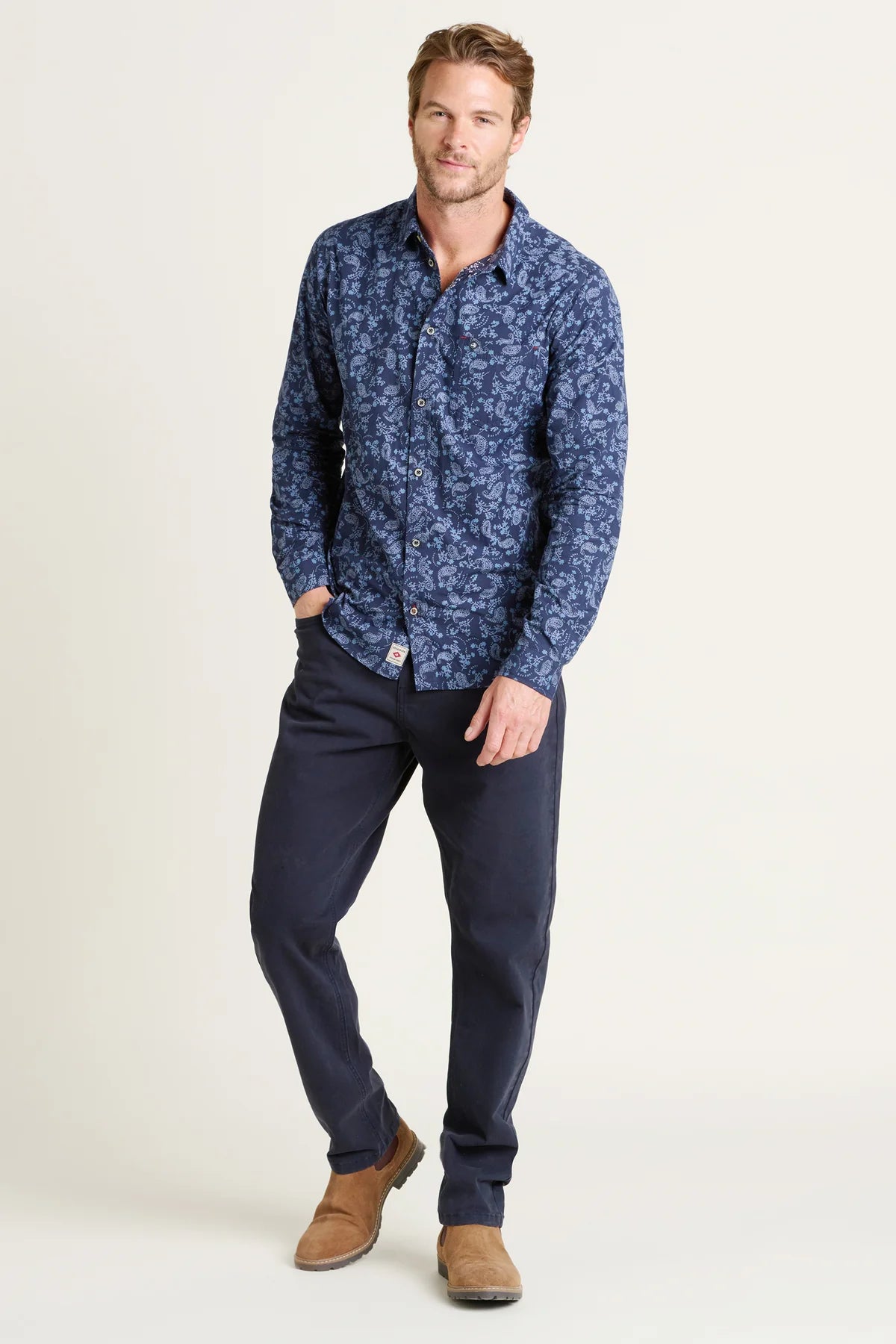 Brakeburn Paisley LS Shirt