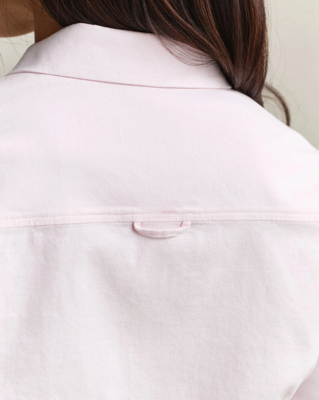 Stretch Oxford Shirt - Light Pink