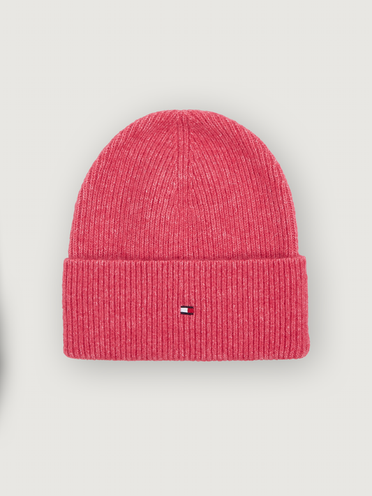 Tommy Hilfiger - Essential Flag Fuzzy Hat - Pink