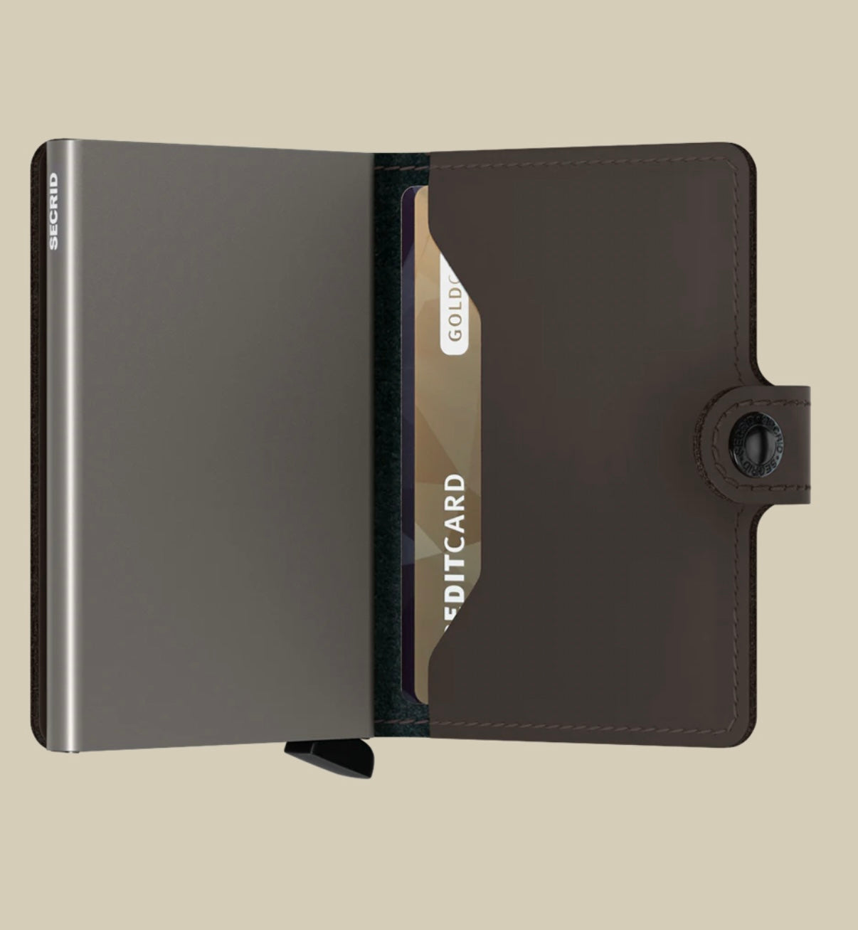 SECRID Miniwallet - Matte Truffle