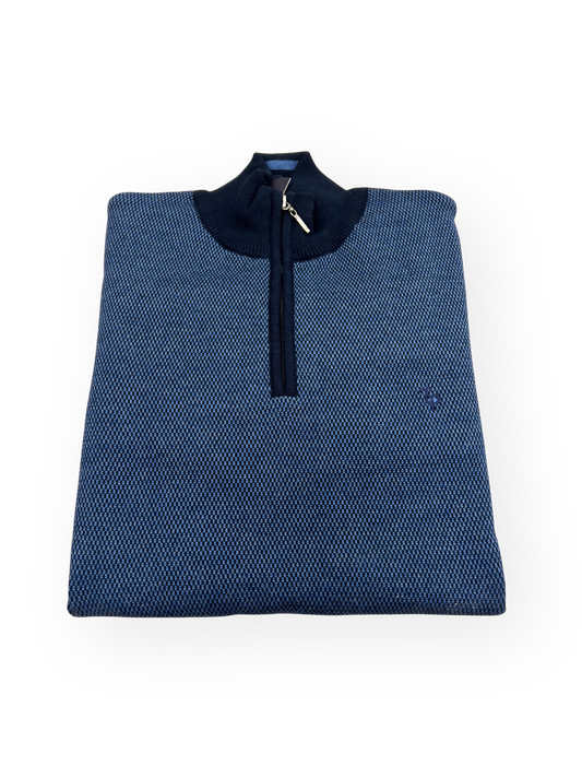 TP056K 1/4 Zip - Navy/Blue