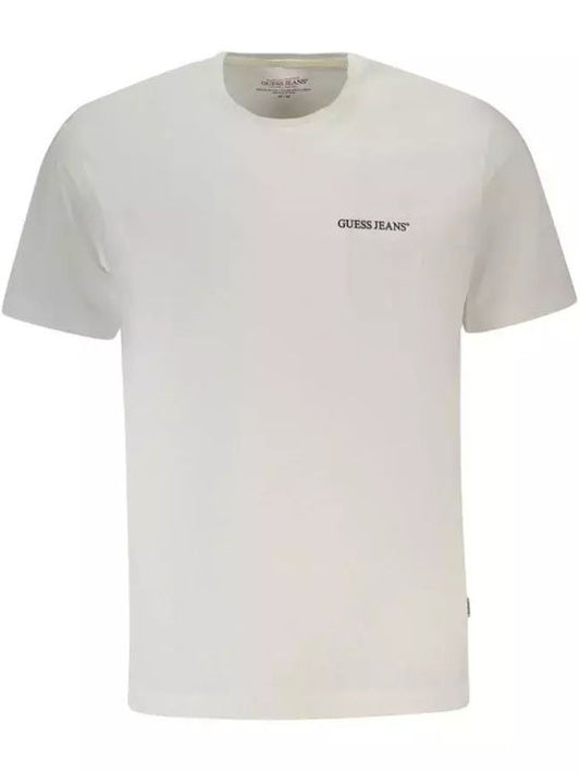 Regular Linear Logo T-Shirt - White