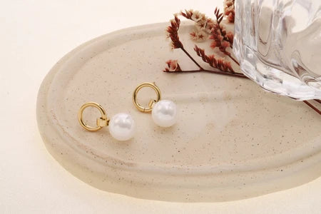 Lina Pearl Earring - Gold
